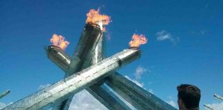 Fiamma olimpica accensione Political24