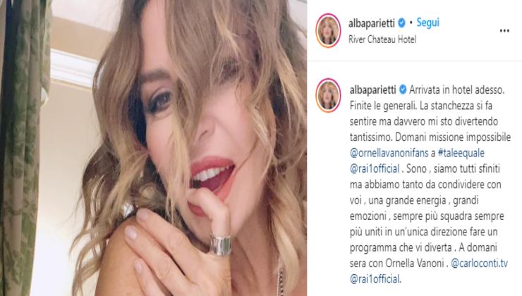 Alba Parietti e le critiche dei fan - Political24