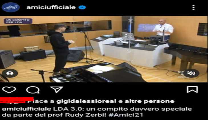 LDA canta una canzone del padre e lui reagisce così - Political24