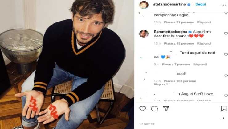 Stefano De Martino compleanno Political24
