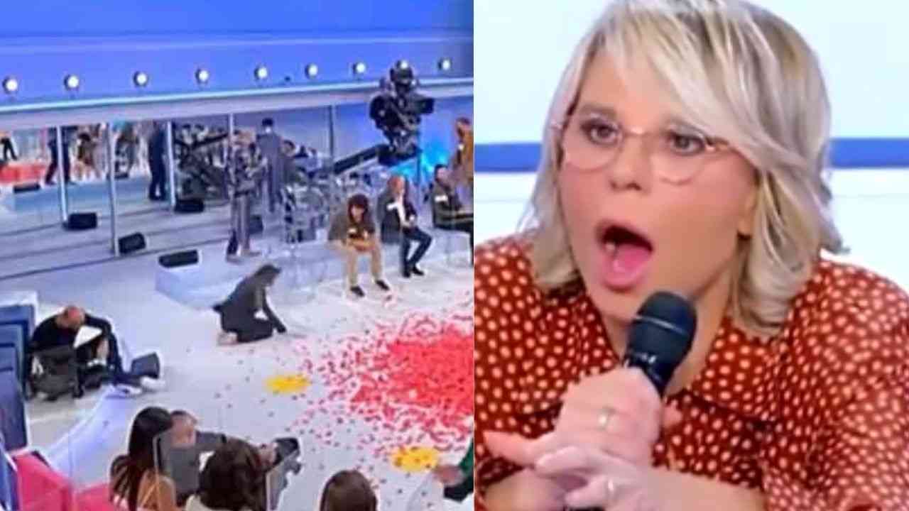 Andrea Nicole caduta e Maria De Filippi preoccupata-Political24 