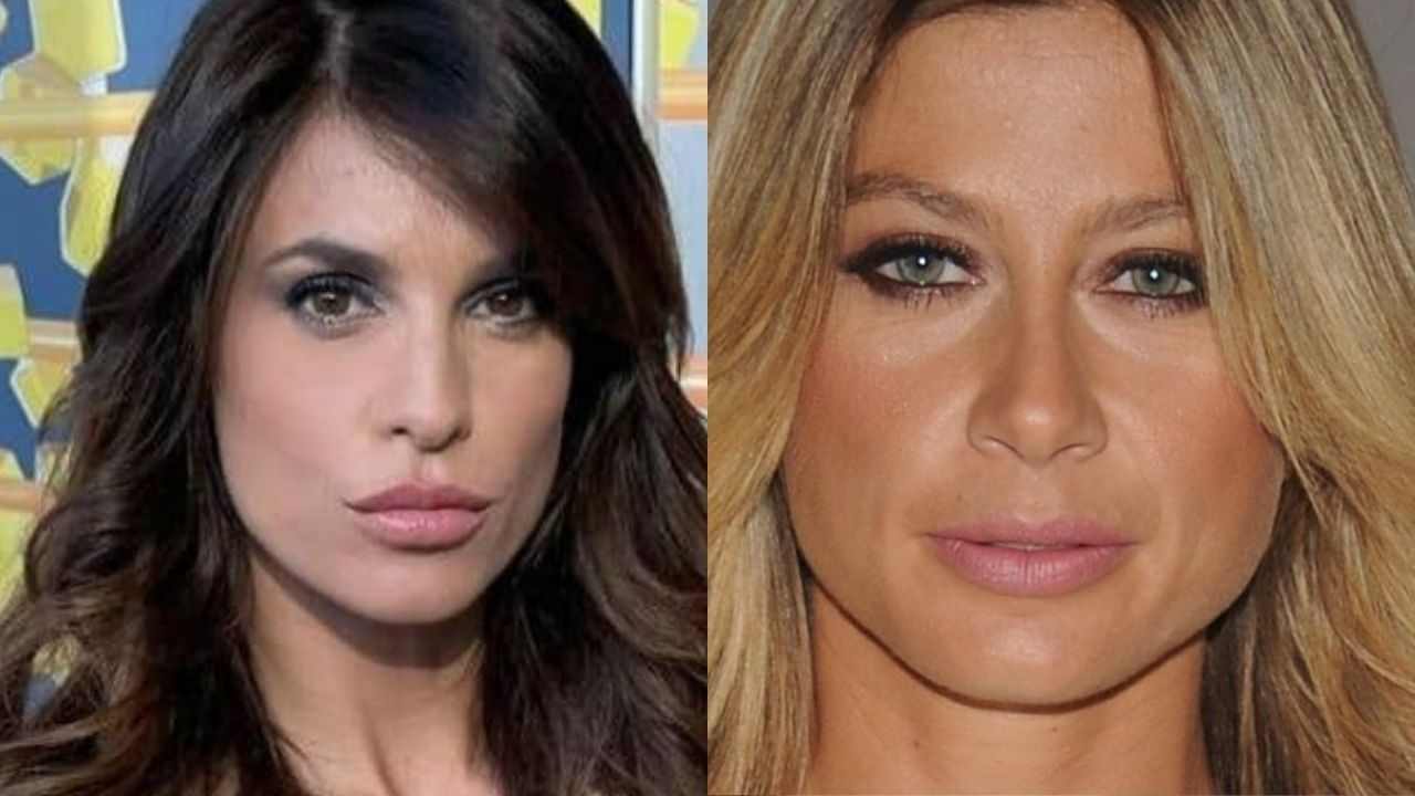 Elisabetta Canalis e Maddalena Corvaglia-Political24 