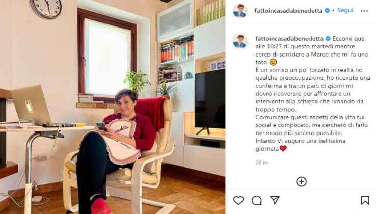 Benedetta Rossi ed il triste annuncio sui social - Political24