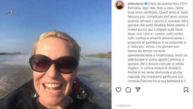 antonella clerici messaggio fine anno-political24