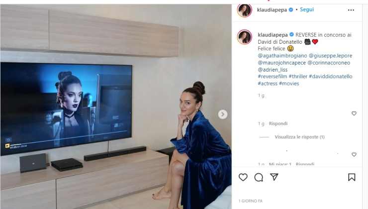 Klaudia Pepa annuncio dopo amici-Political24
