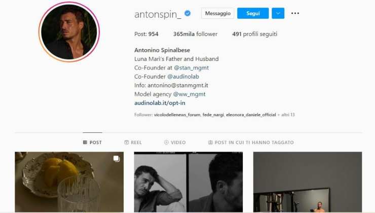 Antonino Spinalbese Instagram-Political24