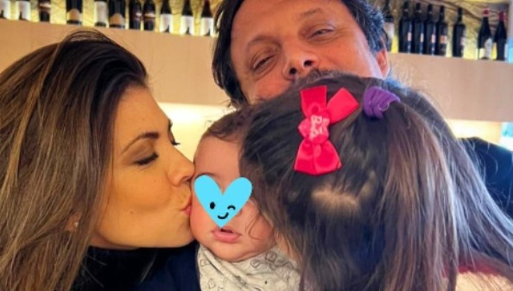 Enrico Brignano, foto di famiglia- Instagram