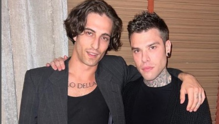 Fedez e Damiano dei Maneskin- Instagram