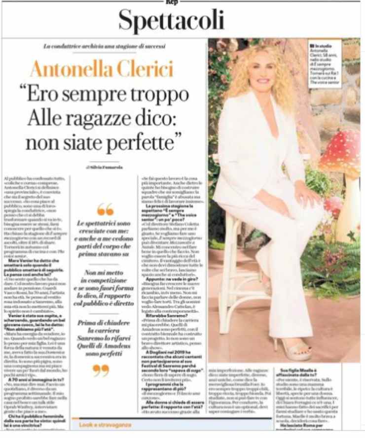 Antonella-Clerici-sogno-Political24.it