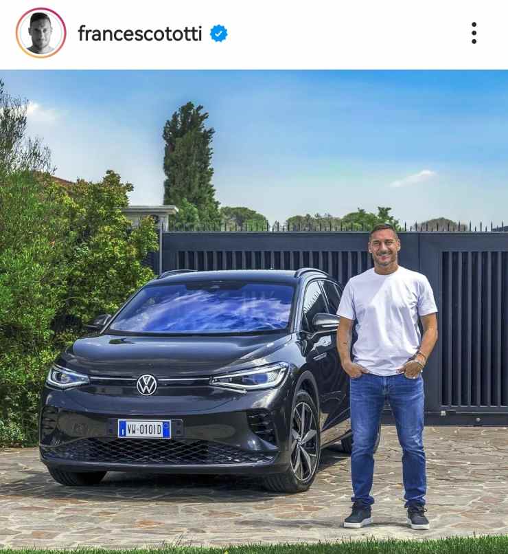 Francesco Totti Instagram frecciatina - 28072022 - political24
