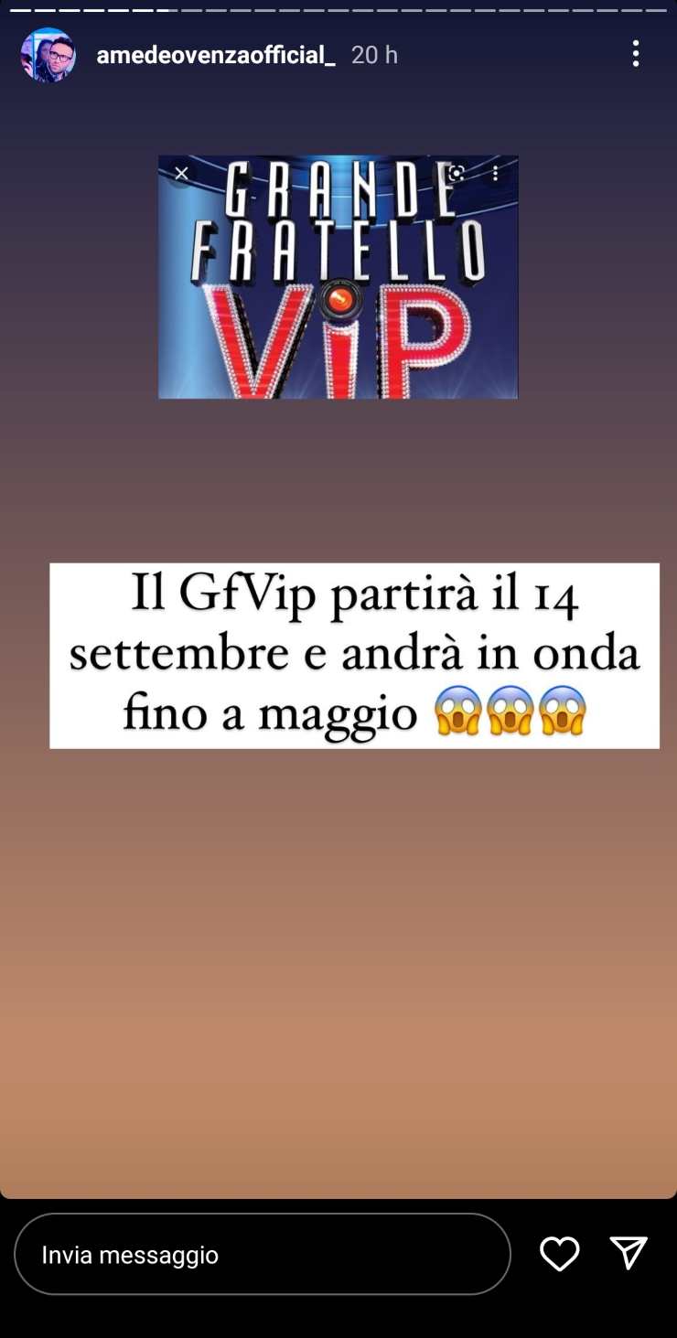 Gf Vip 7, colpaccio per Alfonso Signorini - Political24