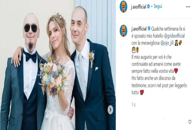 J Ax matrimonio fratello- political24