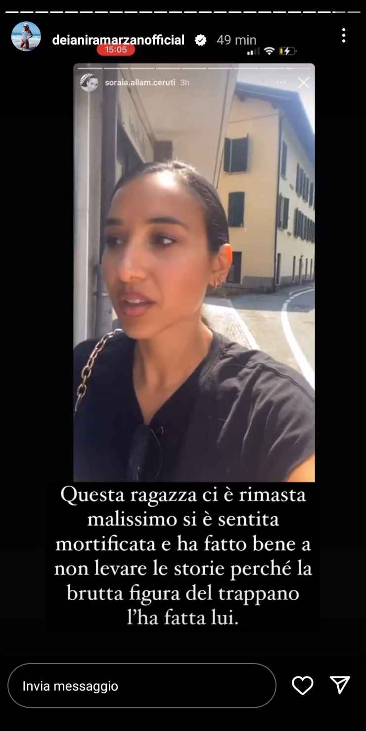 Luca Salatino mortifica pubblicamente Soraia Ceruti - Political24