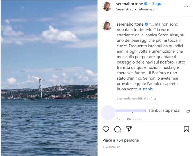 Serena Bortone e la drammatica dichiarazione - Political24