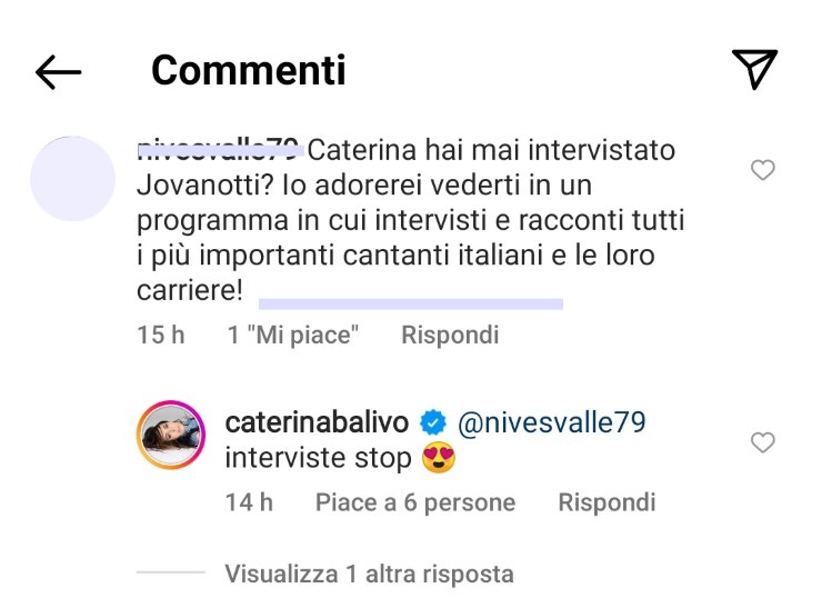 caterina balivo e la dura confessione - Political24