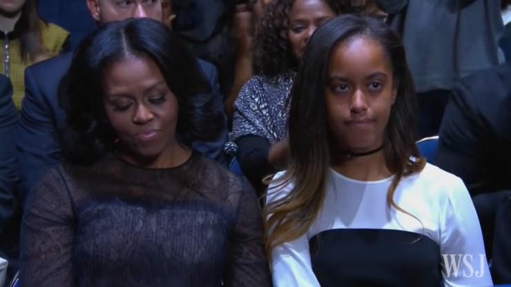 Michelle Obama e la figlia