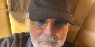 Flavio Briatore in treno