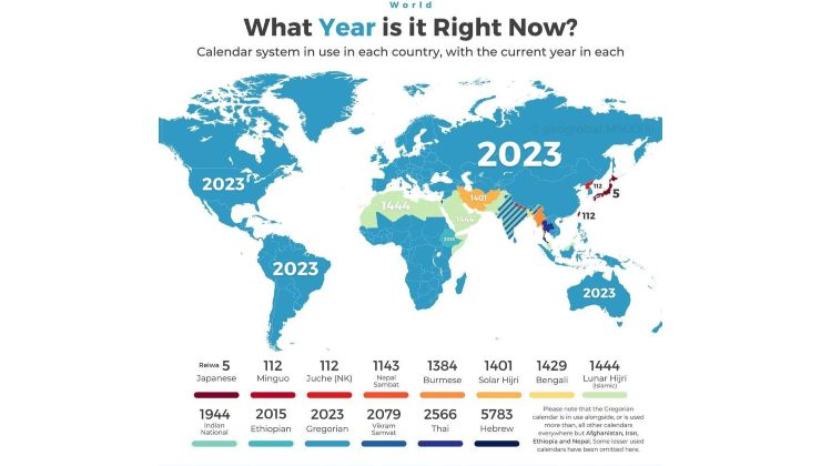 Calendario nel mondo