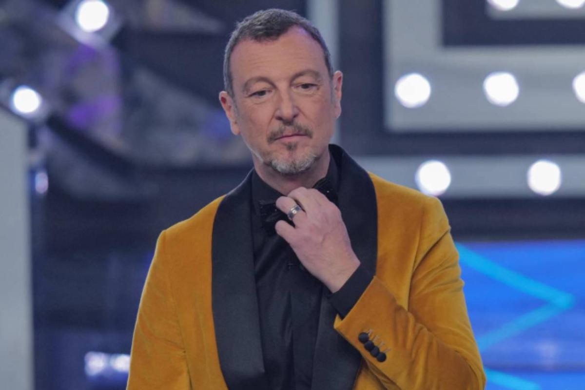 sanremo 2023 cacciata colpo scena